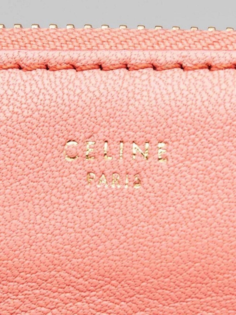 Celine Pink Leather Small Trio Crossbody Bag - Picture 5 of 12